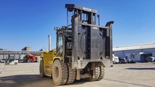 Load rotating spreader - T193LD - KAUP GmbH & Co.KG - for container / horizontal / hydraulic