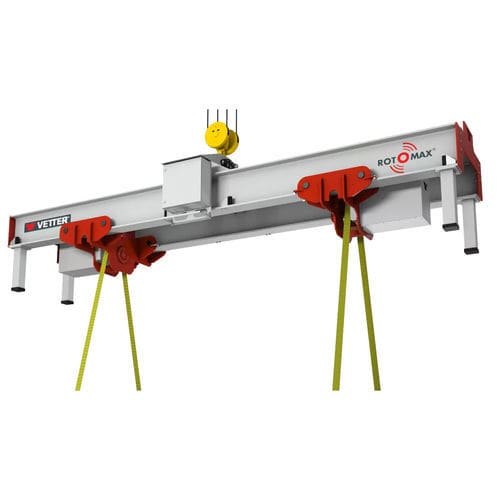 Load rotator - ROTOMAX® VARIO PRO COMPACT - VETTER Krantechnik GmbH - electric / manual / overhead