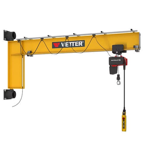 Wall-mounted jib crane - GN - VETTER Krantechnik GmbH - 180° / lifting / rotary