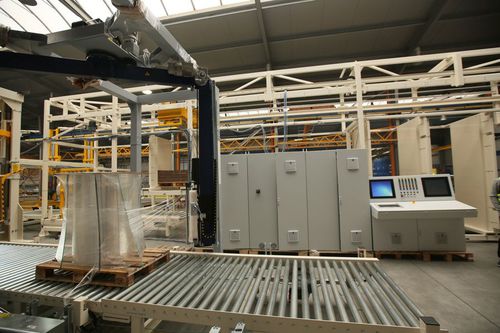 Pallet materials handling system - Europa Systems Sp. z o.o. - automatic / for warehouse / industrial