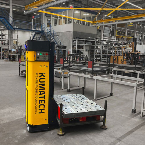 Battery-powered pallet jack - Kumatech B.V. - AGV / transport