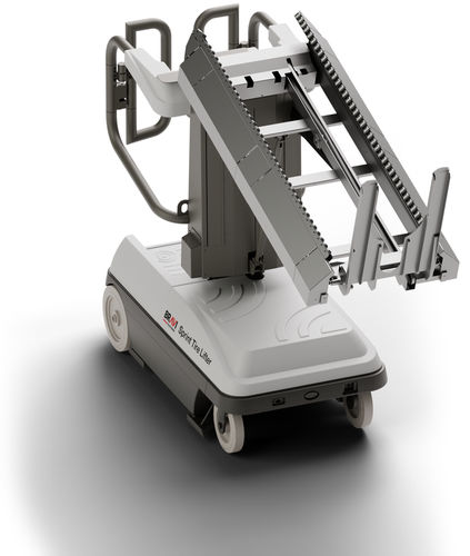 Order-picking lifting device - Sprint Tire Lifter - BRAVI PLATFORMS - battery-powered / mobile / for tires