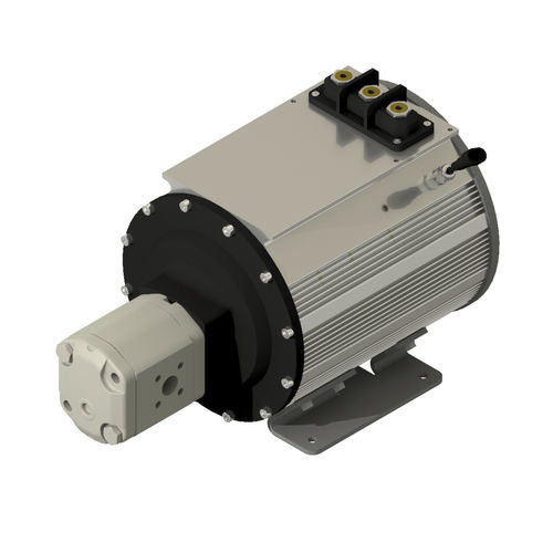 Motor-driven hydraulic pump - BDB series - C.F.R. Srl - for industrial applications / standard / brushless