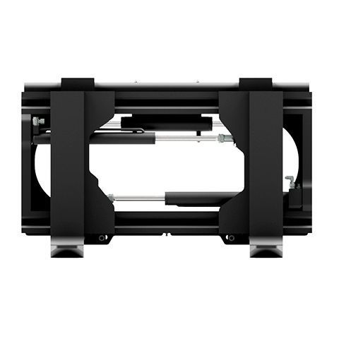 Forklift truck fork positioner - PKF series - CAM attachments