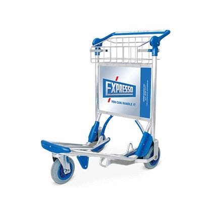 Baggage cart - Compact Mark V - EXPRESSO Deutschland GmbH & Co. KG - with swivel casters / compact