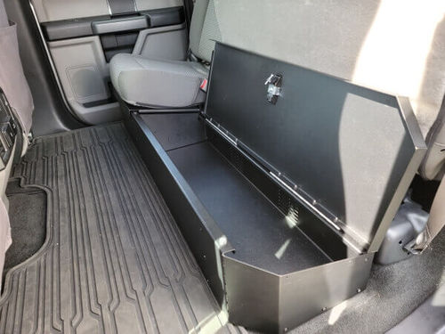 Partition-mounted casing - C-SBX-104 - Havis Inc. - rectangular / steel / for automobiles