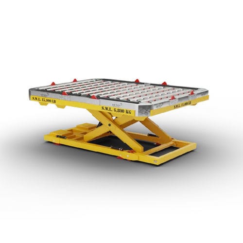 Scissor lift table - Joloda Hydraroll Ltd - hydraulic / mobile / loading