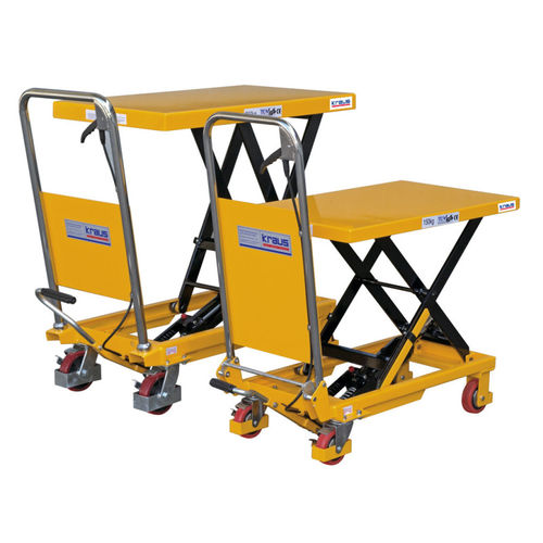 Transport cart - Hubtischwagen SP150 - KRAUS Betriebsausstattung und Fördertechnik GmbH - stainless steel / platform / multipurpose