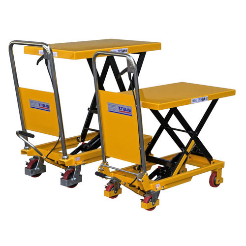 Transport cart - Hubtischwagen SP 300 - KRAUS Betriebsausstattung und Fördertechnik GmbH - stainless steel / platform / multipurpose