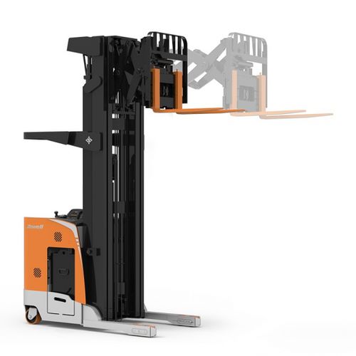Electric reach truck - RRE15 - Zowell - walk-behind / handling / pallet