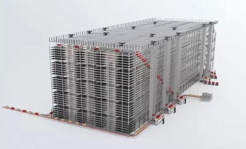 Modular warehouse - Upstream - GEBHARDT Intralogistics Group - industrial / storage