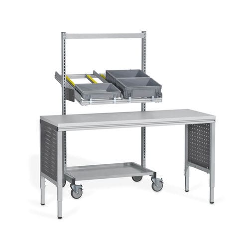 Transport trolley - ERGO-line by Kern Studer GmbH - storage / steel / shelf