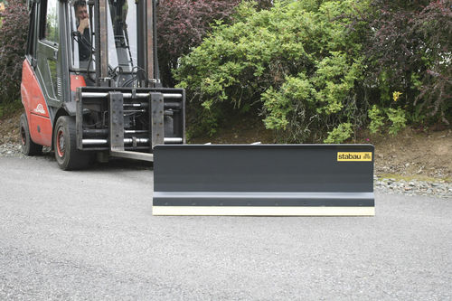Forklift truck snow-plow - S 6 - R series - stabau Schulte-Henke GmbH - mounted
