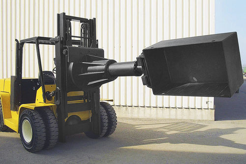 Forklift truck tipping station - S 23 - SKV series - stabau Schulte-Henke GmbH - electro-hydraulic / crucible / metal