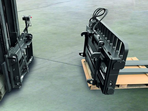 Forklift truck quick coupler - S 25 - SCHWV series - stabau Schulte-Henke GmbH - hydraulic