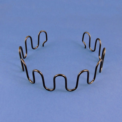 Wire spring - MOLLIFICIO LECCHESE S.R.L. - zig-zag / steel / for rolls