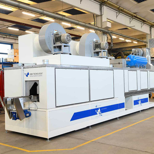Spray washing tunnel - TL / QUADRASONIC - D.B.M. TECNOLOGIE SRL - for parts cleaning