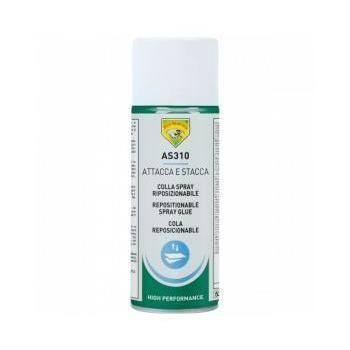 Paper adhesive - AS310 - ATTACCA E STACCA - ECO SERVICE SRL - for cardboard boxes / for fabrics / aerosol