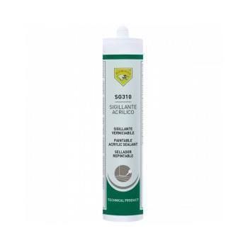 Acrylic adhesive sealant - SG310 - SIGILLANTE ACRILICO - ECO SERVICE SRL - single-component / solvent-free / elastic