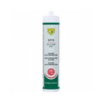 Silicone adhesive sealant - SI710 - SILICONE 300&deg;C - ECO SERVICE SRL - single-component / flange / high-temperature