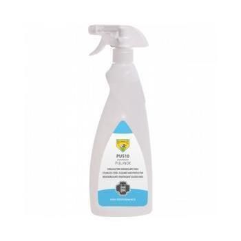 Metal detergent-degreaser - PU510 - PULINOX TRIGGER - ECO SERVICE SRL - for stainless steel / abrasive / anti-corrosion