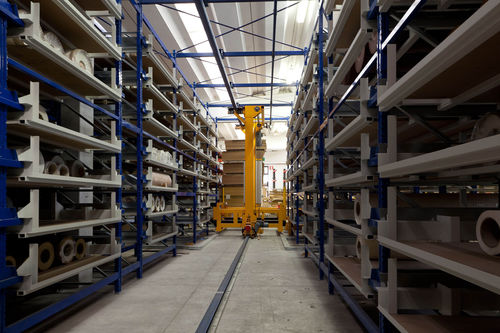 Automatic storage and handling system - GLOBE - METALMECCANICA SPAGGIARI S.R.L.