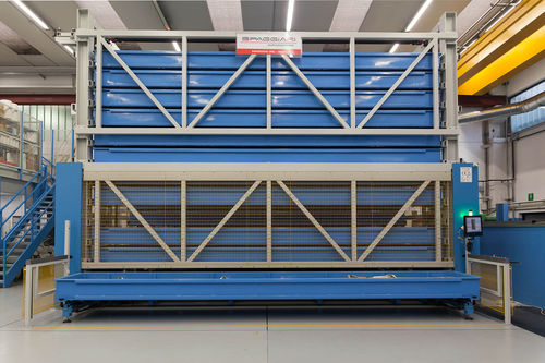 Long product automatic storage system - TUBE - METALMECCANICA SPAGGIARI S.R.L. - vertical / for tubes / modular