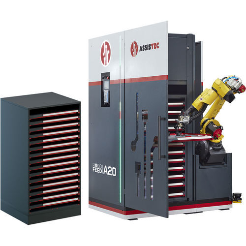 Robotic unloading cell - A series - ASSISTEC - loading / for machine tools / for small parts