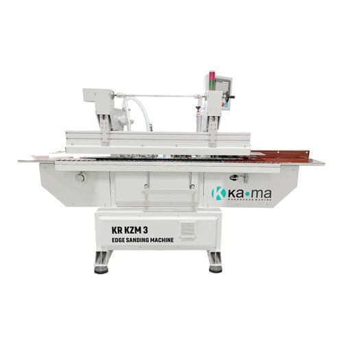 Edge sanding machine - KR KZM 3 - Karabudak Mühendislik Makine İmalat Sanayi Ltd. Şti - disc / electric / for wood
