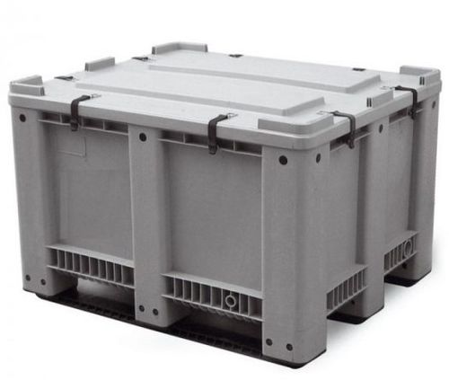 HDPE pallet box - QUADRIA - transport / waste recycling / waterproof