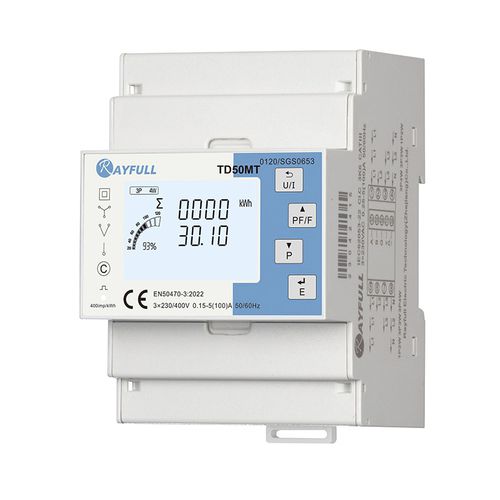 MID certified electric energy meter - TD50MT - Rayfull Electric Technology(Zhejiang)Co., Ltd. - three-phase / DIN rail / RS-485