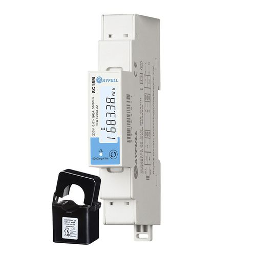 Multi-function electric energy meter - SC15M  - Rayfull Electric Technology(Zhejiang)Co., Ltd. - single-phase / DIN rail / RS-485