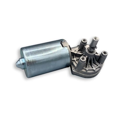 Worm gear-motor - WGM-59 - ISL PRODUCTS INTERNATIONAL - brushed / right angle / solid-shaft