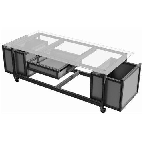Laboratory working table - 521201 - trimat srl - with drawers