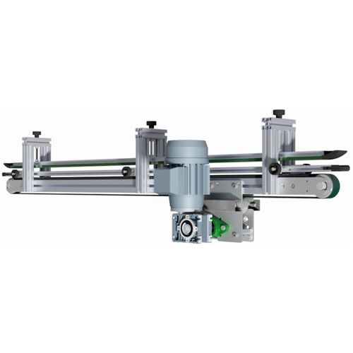 Belt conveyor - 531051 - trimat srl - roller / horizontal / central drive