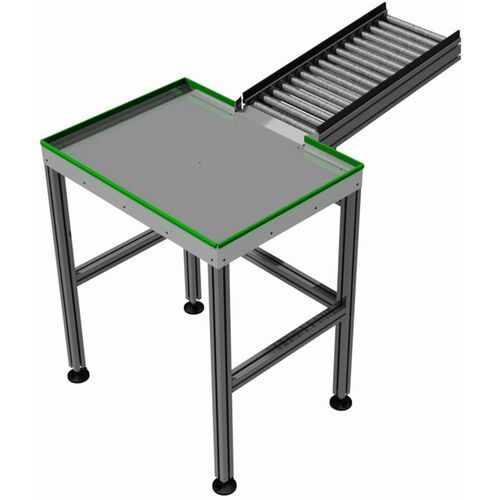 Roller conveyor - 531201 - trimat srl - storage / gravity / for packaging