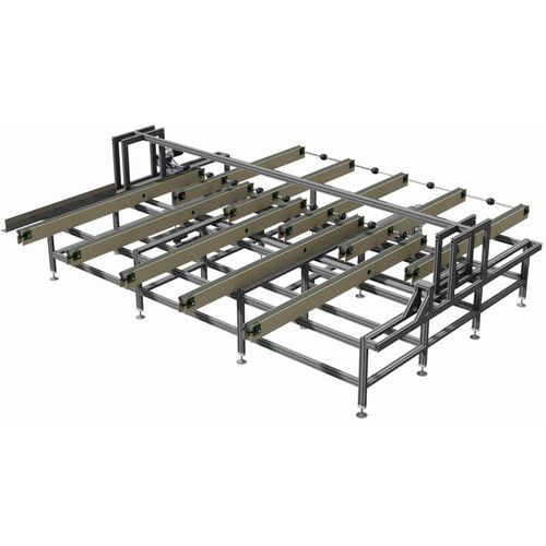 Chain conveyor - 531042 - trimat srl - slat chain / horizontal / loading