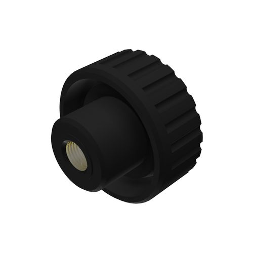Knurled knob - M1650 - trimat srl - threaded / round / technopolymer