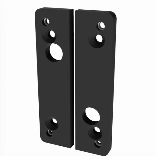 Concealed hinge - N2237 - trimat srl - technopolymer / screw-in / black nylon