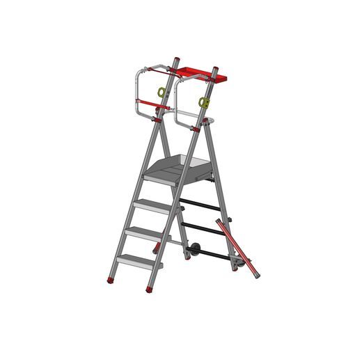 Work platform - F09018100 - FORTAL - roller / for construction site / foldable