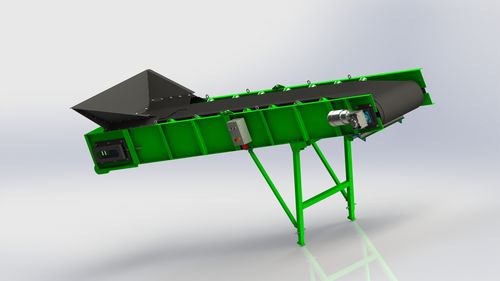 Belt conveyor - PC 105 - dbe.sk - for bulk materials