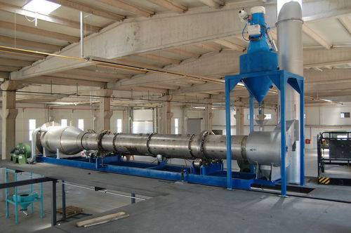 Rotary dryer - Genema makine - hot air / high-capacity
