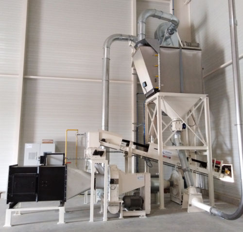Food pulverizer - LESSINE - adhesive / mineral / kaolin