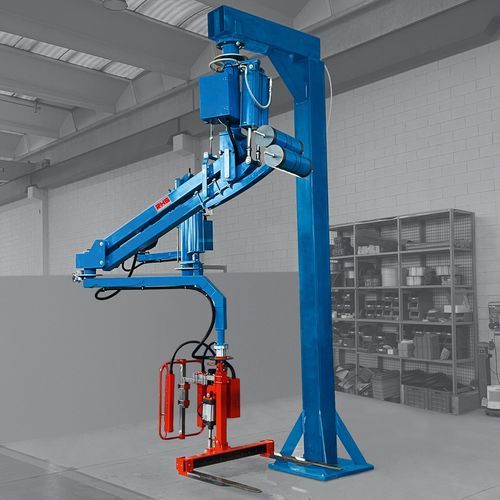 Pneumatic manipulator - FIXED CEILING MANIPULATOR - RHS - electric / with gripping tool / for sacks