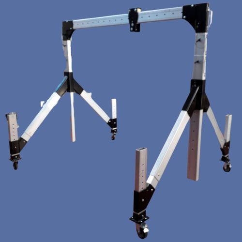 Mobile gantry crane - DSW SOLUTIONS - for civil works / aluminium / lightweight