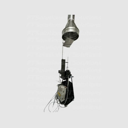 Flammability tester - FT solutions - for sheet materials