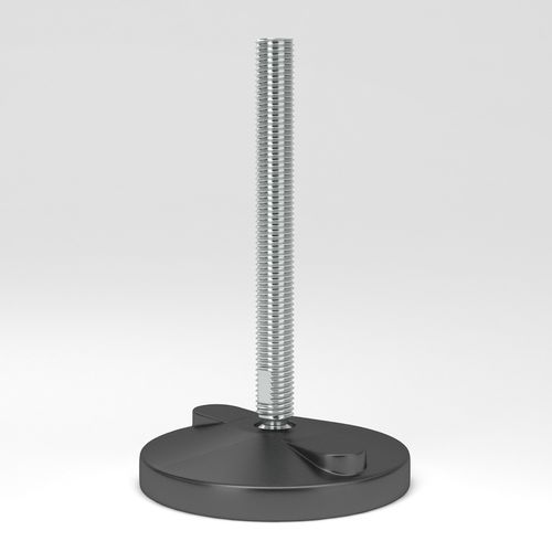 Machine foot - PF series - NHK Group ApS - equipment / rubber / nitrile rubber
