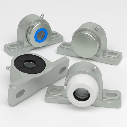 Pillow bearing unit - SP series - NHK Group ApS - stainless steel / rubber / NBR