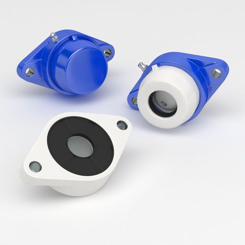 Flange bearing unit - FLPL series - NHK Group ApS - oval / ball bearing / cast iron