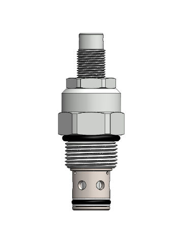 Needle valve - NV10-P0 - Hydrabase - hydraulic / shut-off / screw-in